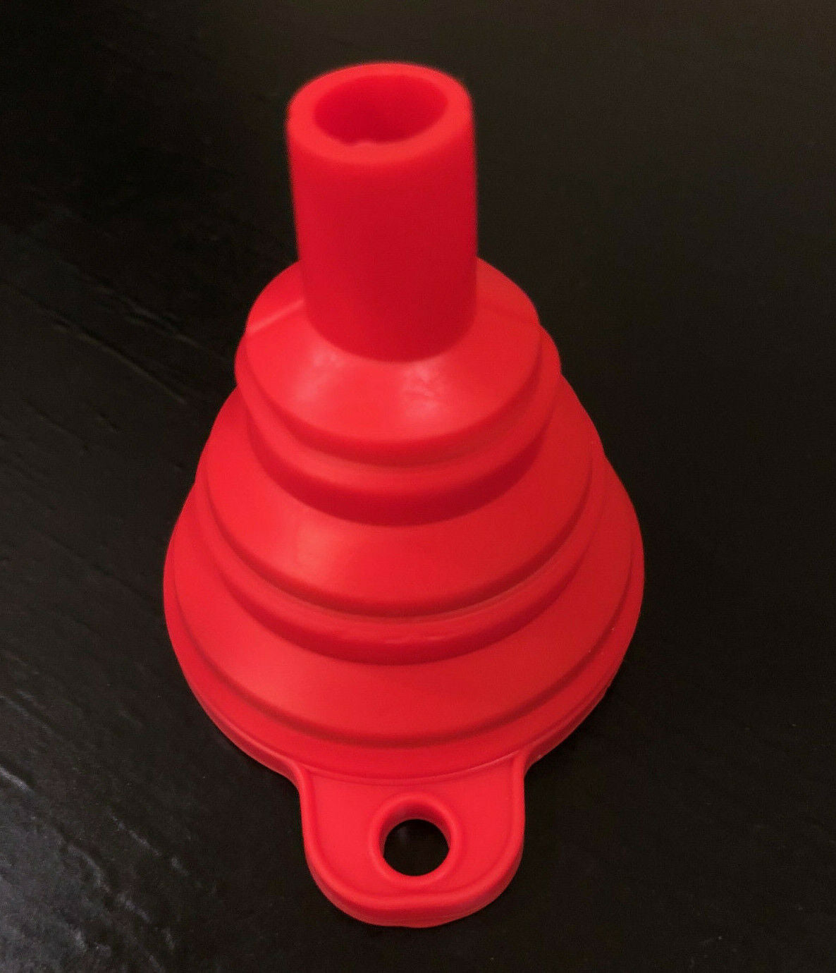 Foldable Funnel Silicone Rubber Collapsible Water Bottle Liquid Oil Transfer New