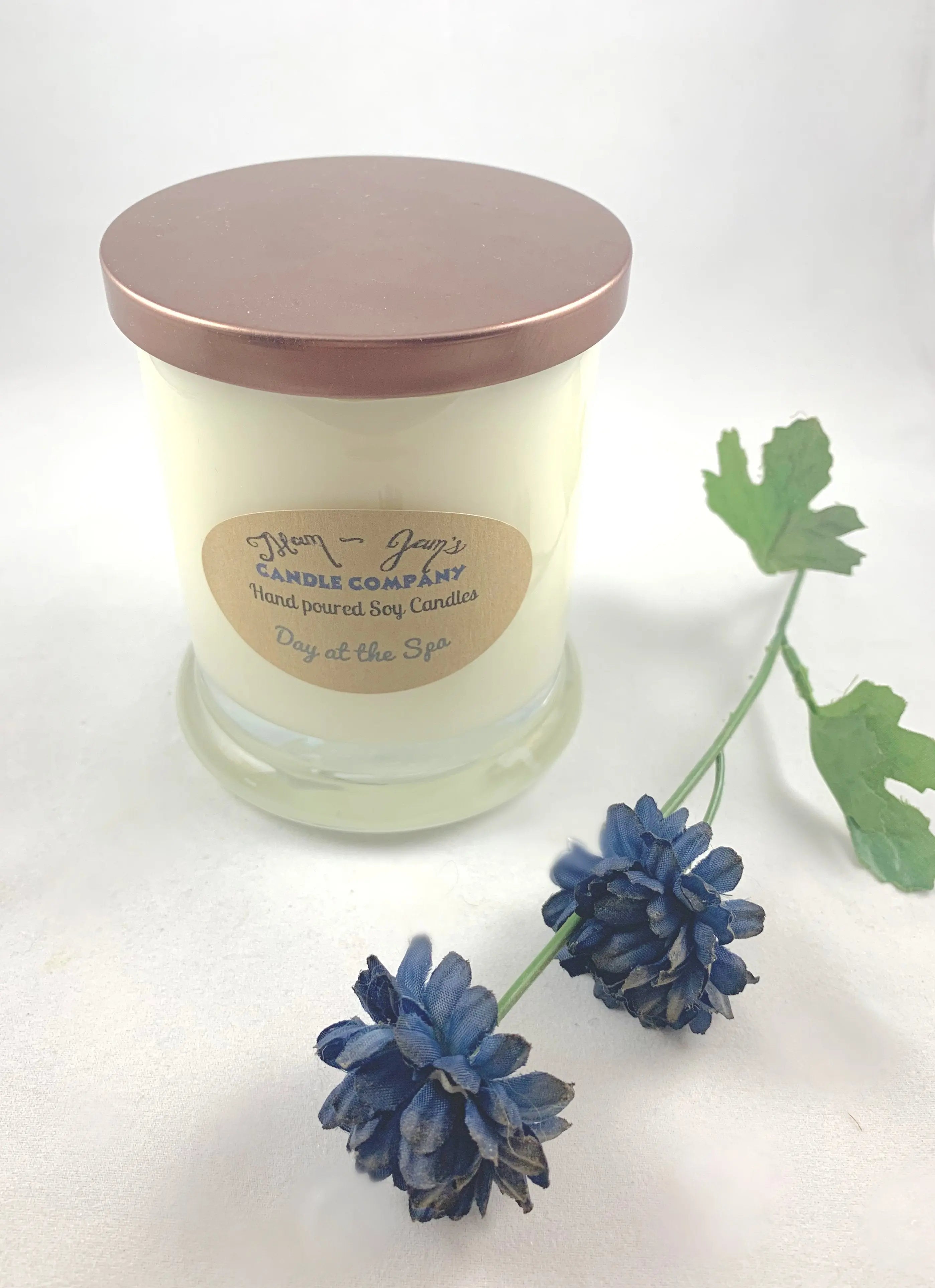 Day at the Spa Soy Candle – Clean & Calming Scent | Mam Jam’s Mam Jam's Candle Company