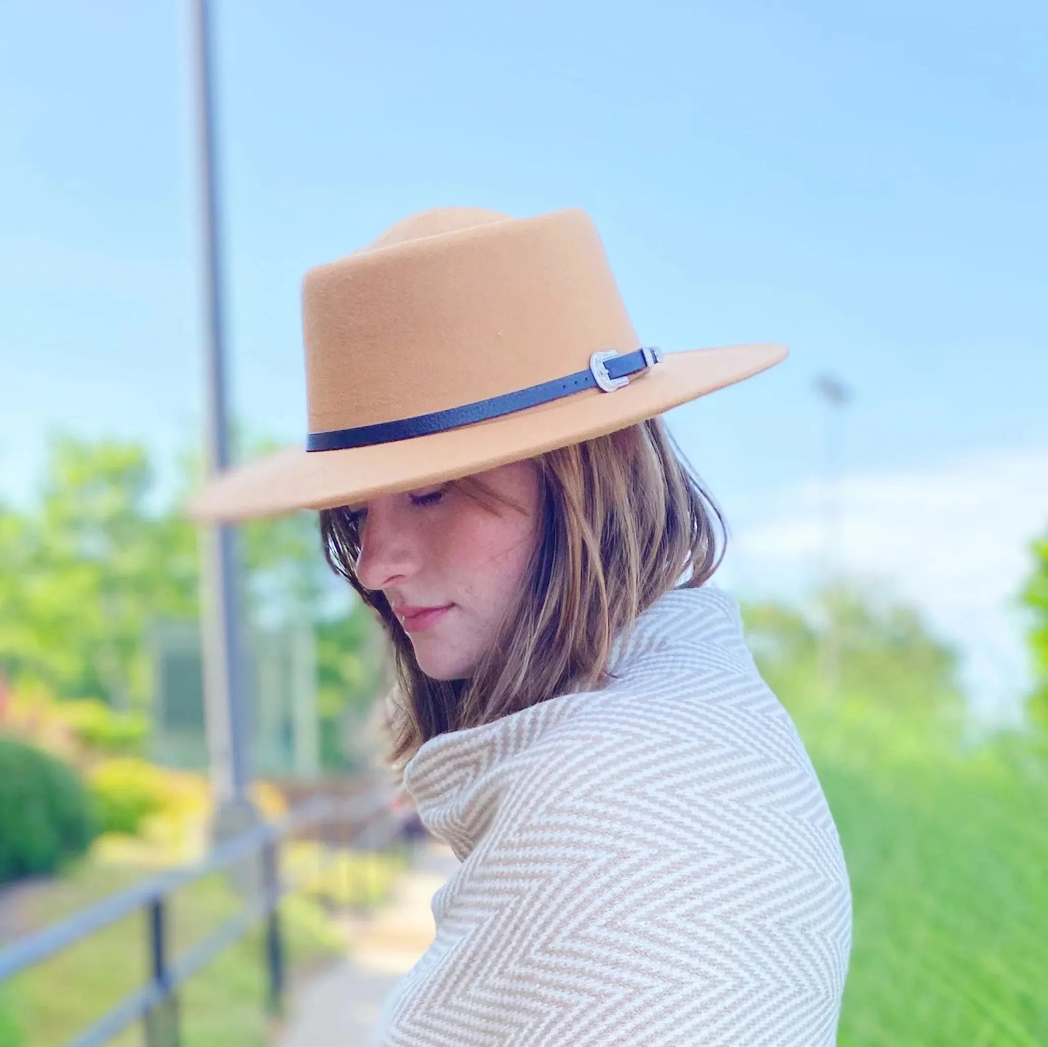 Fall in Montana Belted Hat