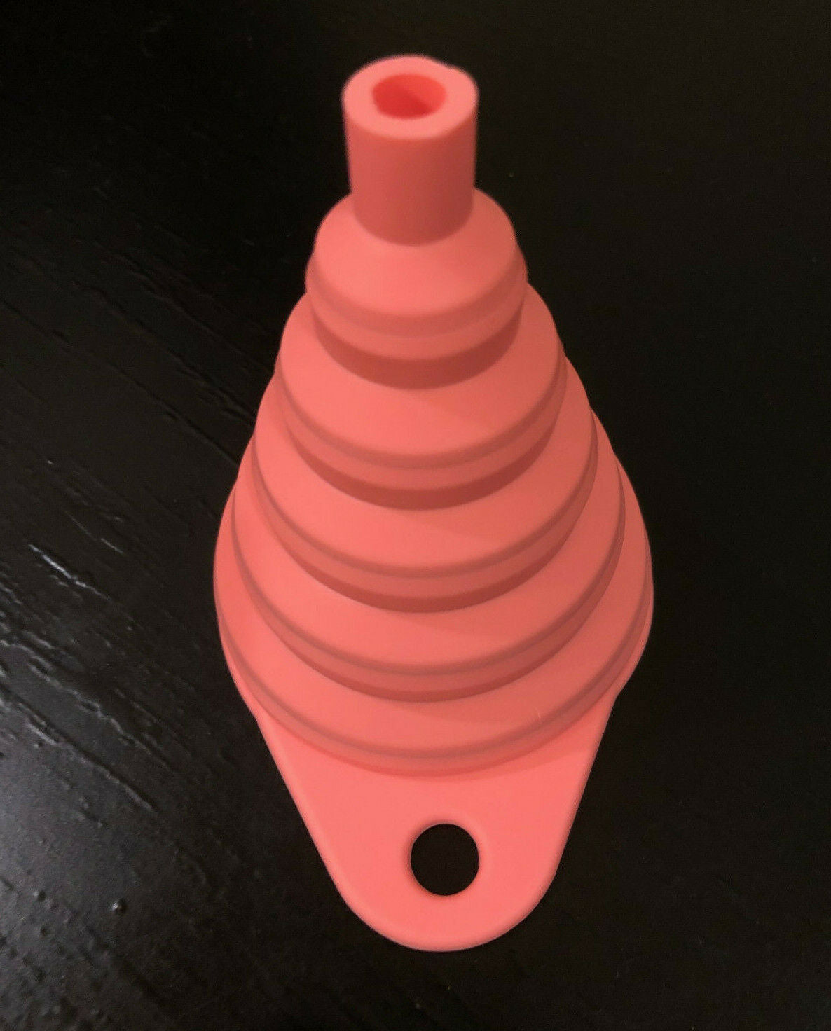 Foldable Funnel Silicone Rubber Collapsible Water Bottle Liquid Oil Transfer New