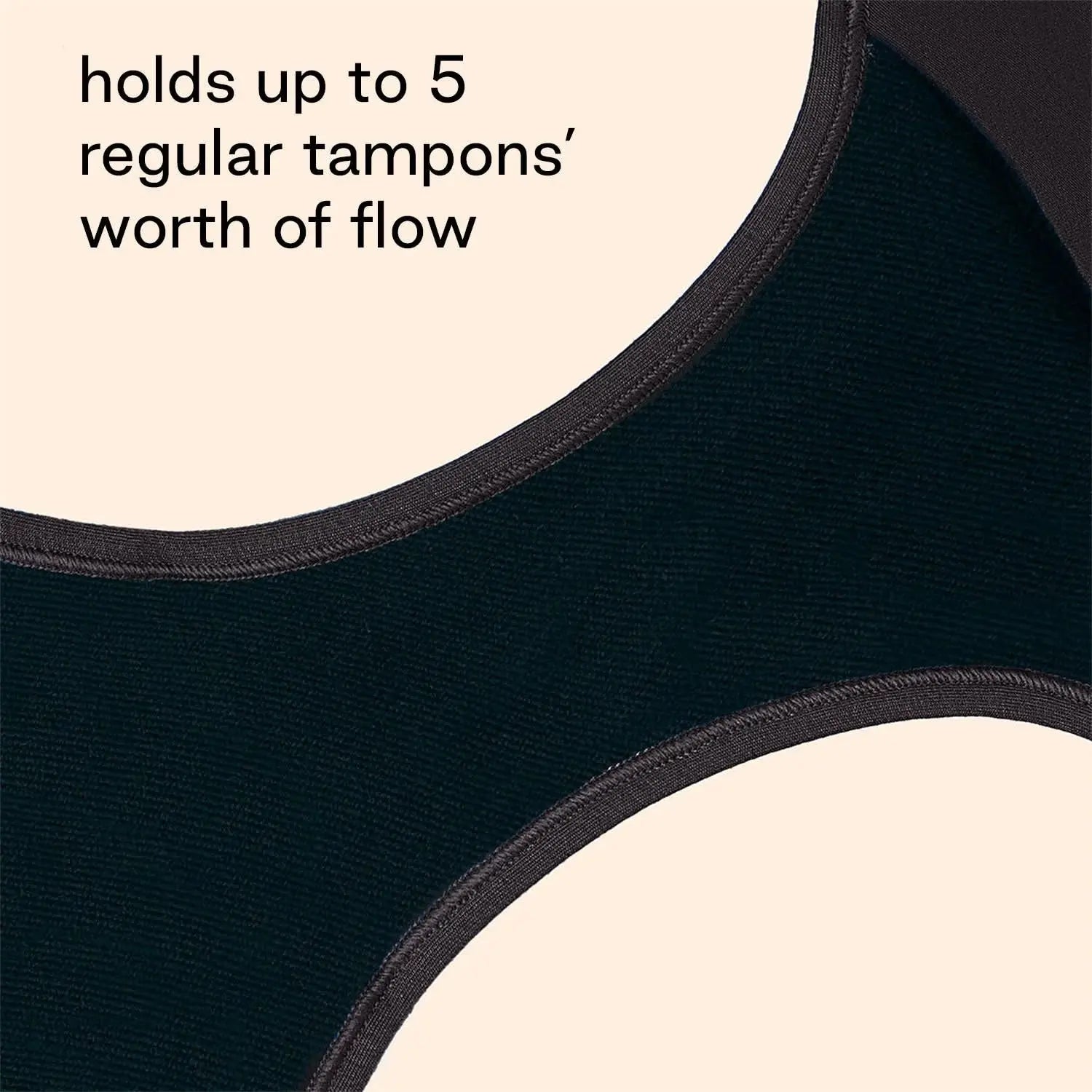 SUPER ABSORB BRIEF UNDERWEAR  for ALL BLACK MD 1