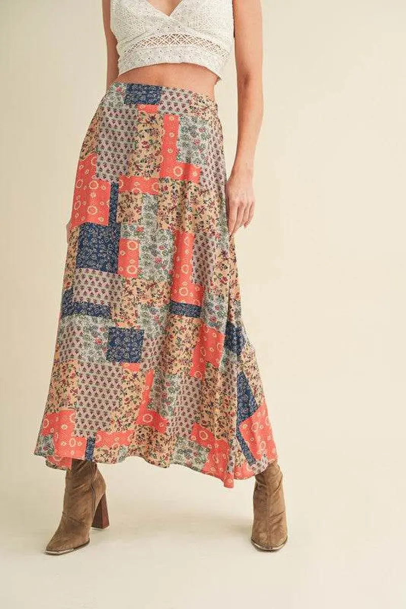 Bradyn Print Skirt