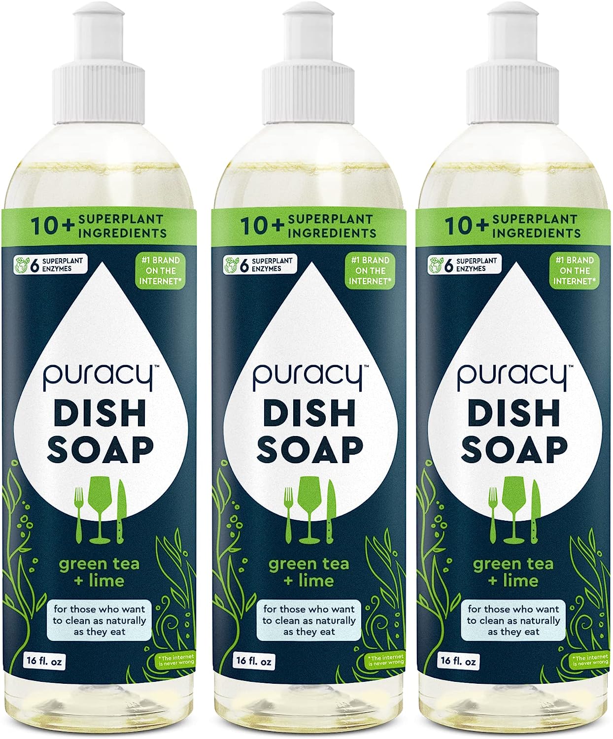 Plant-Based Dish Soap: The Concentrated, Gentle Grease-Fighter