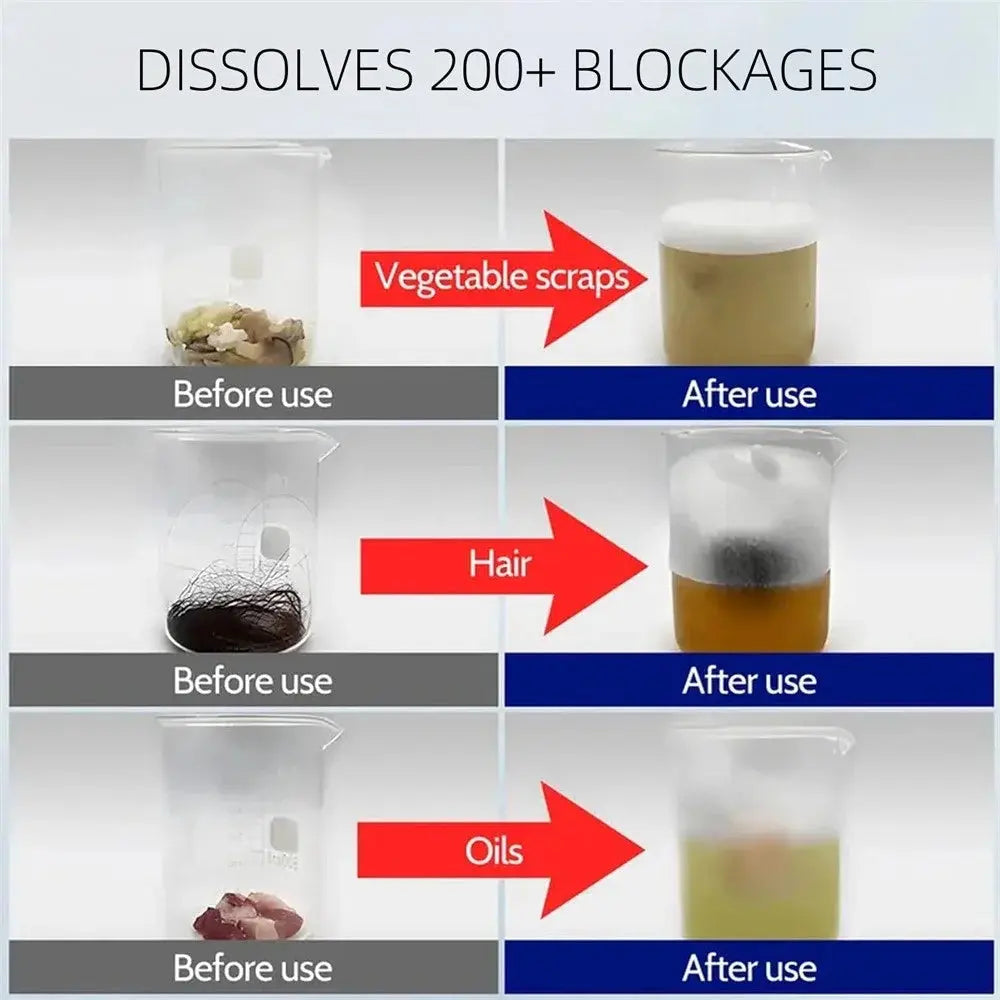 Powerful Pipe Dredging Agent Drain Cleaner Dias Dazzling Discoveries