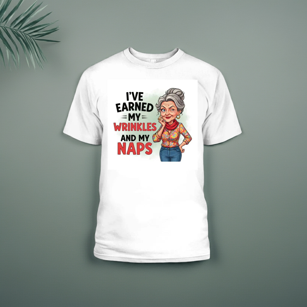 Humorous Midlife Statement Comfortable T-Shirt for Men & Women Dias Dazzling Discoveries