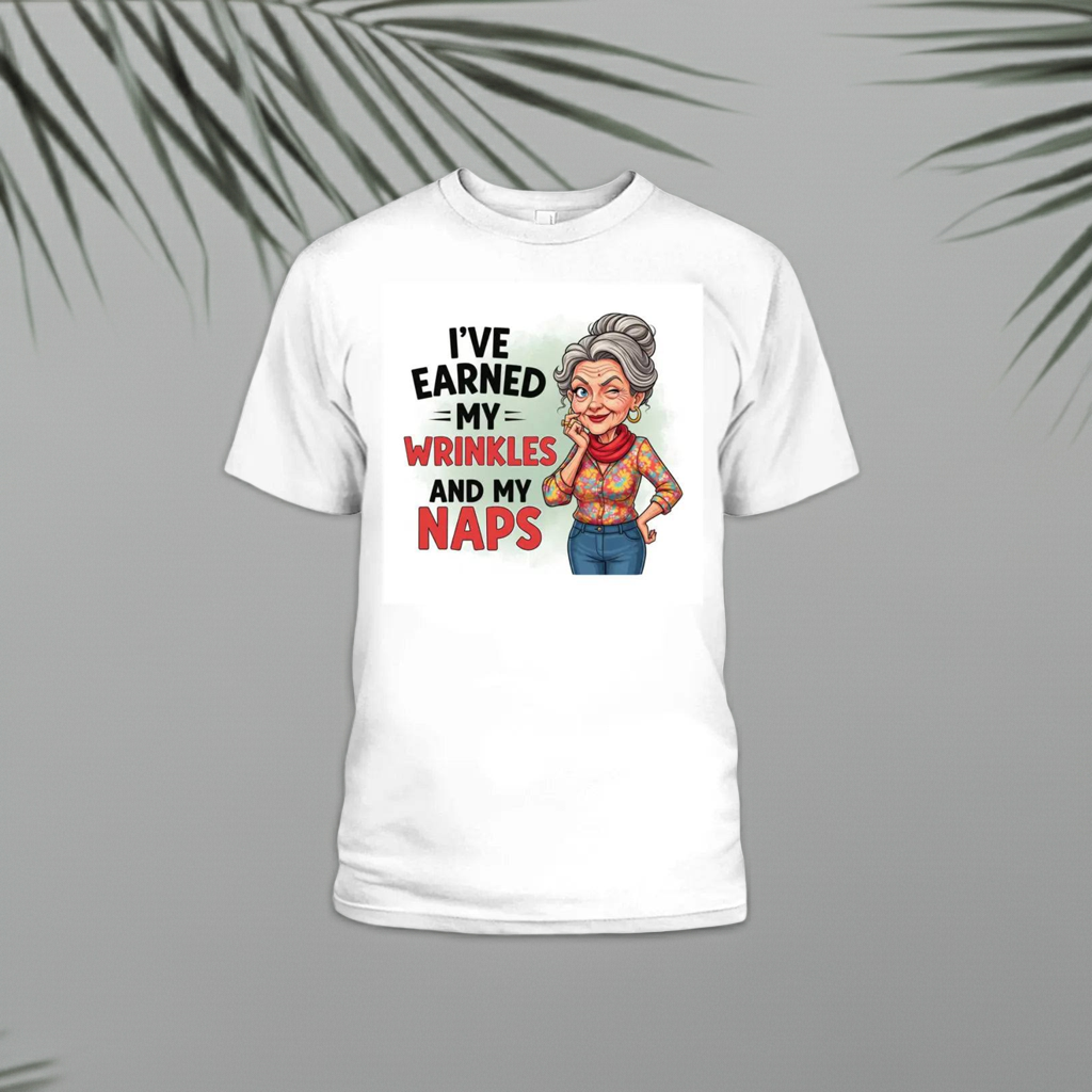 Humorous Midlife Statement Comfortable T-Shirt for Men & Women Dias Dazzling Discoveries