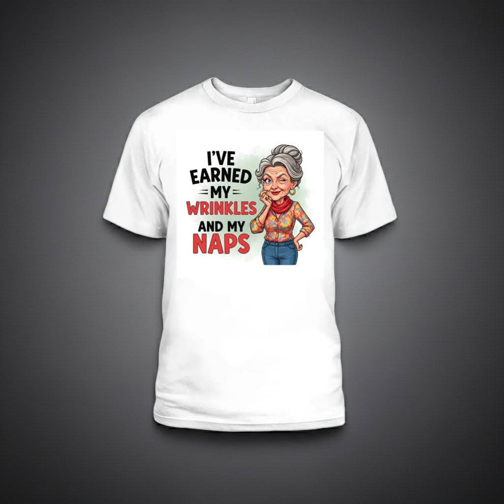 Humorous Midlife Statement Comfortable T-Shirt for Men & Women Dias Dazzling Discoveries