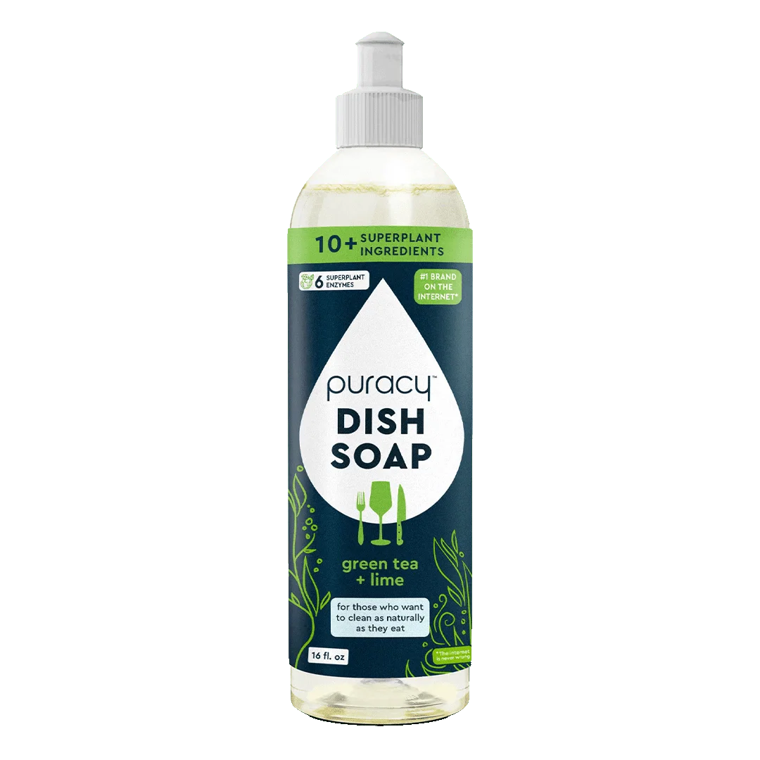 Plant-Based Dish Soap: The Concentrated, Gentle Grease-Fighter