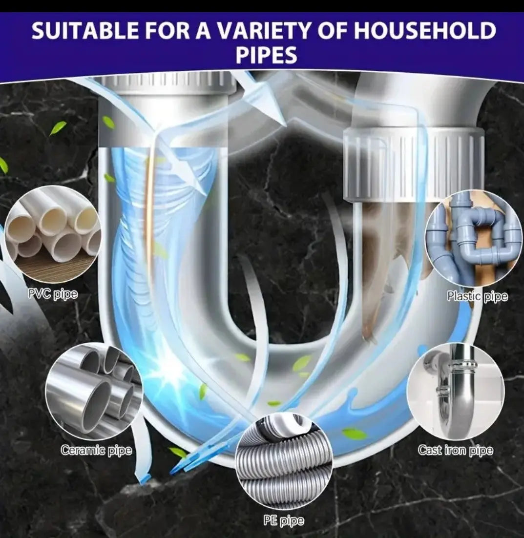 Powerful Pipe Dredging Agent Drain Cleaner Dias Dazzling Discoveries
