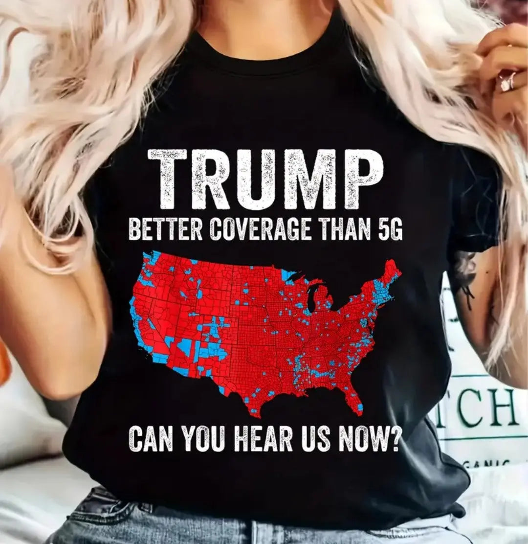 Ladies Trump 5G  Short sleeve Casual T-shirt Dias Dazzling Discoveries