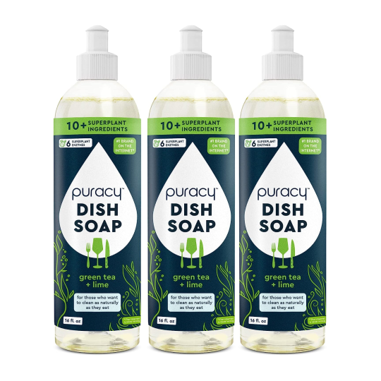 Plant-Based Dish Soap: The Concentrated, Gentle Grease-Fighter