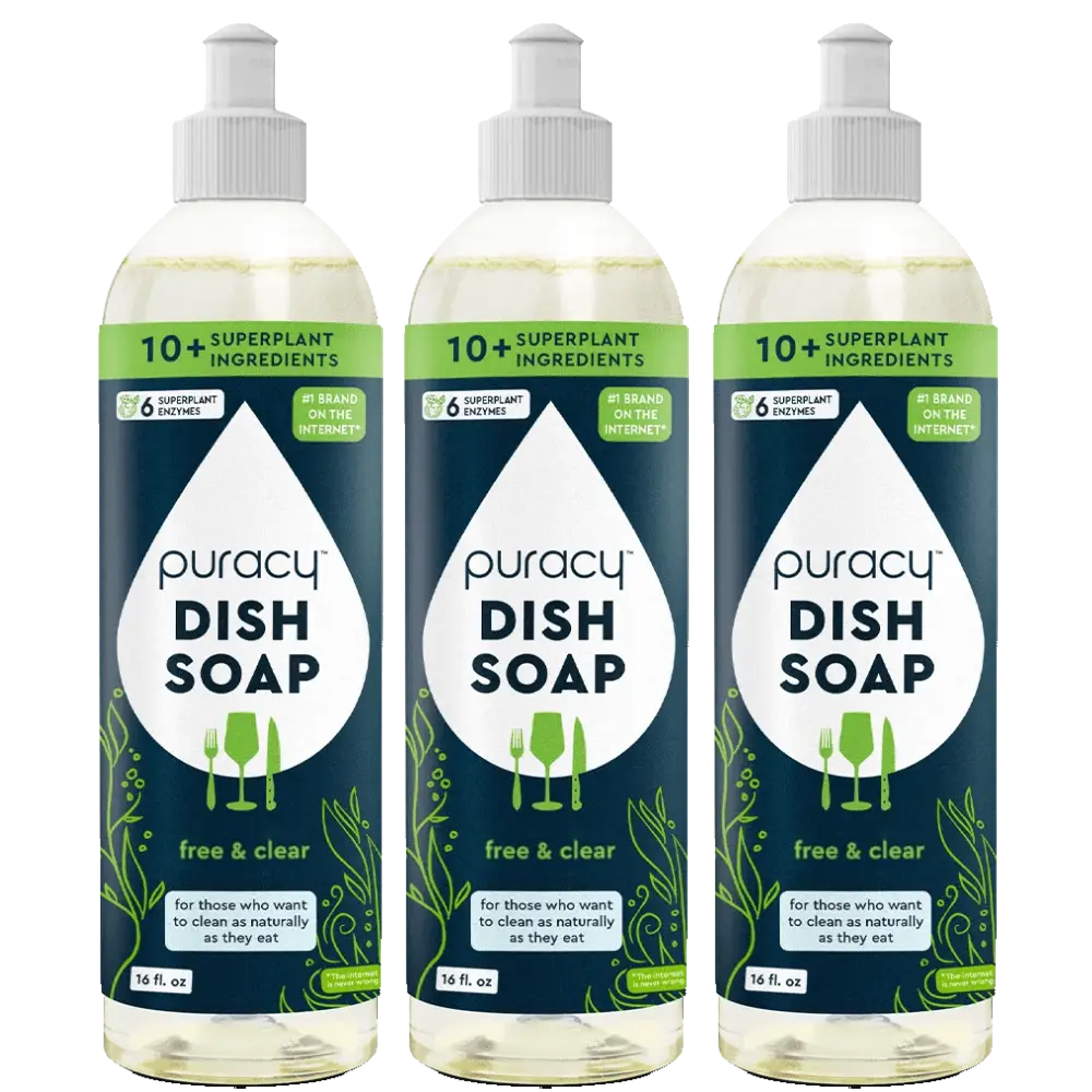 Plant-Based Dish Soap: The Concentrated, Gentle Grease-Fighter