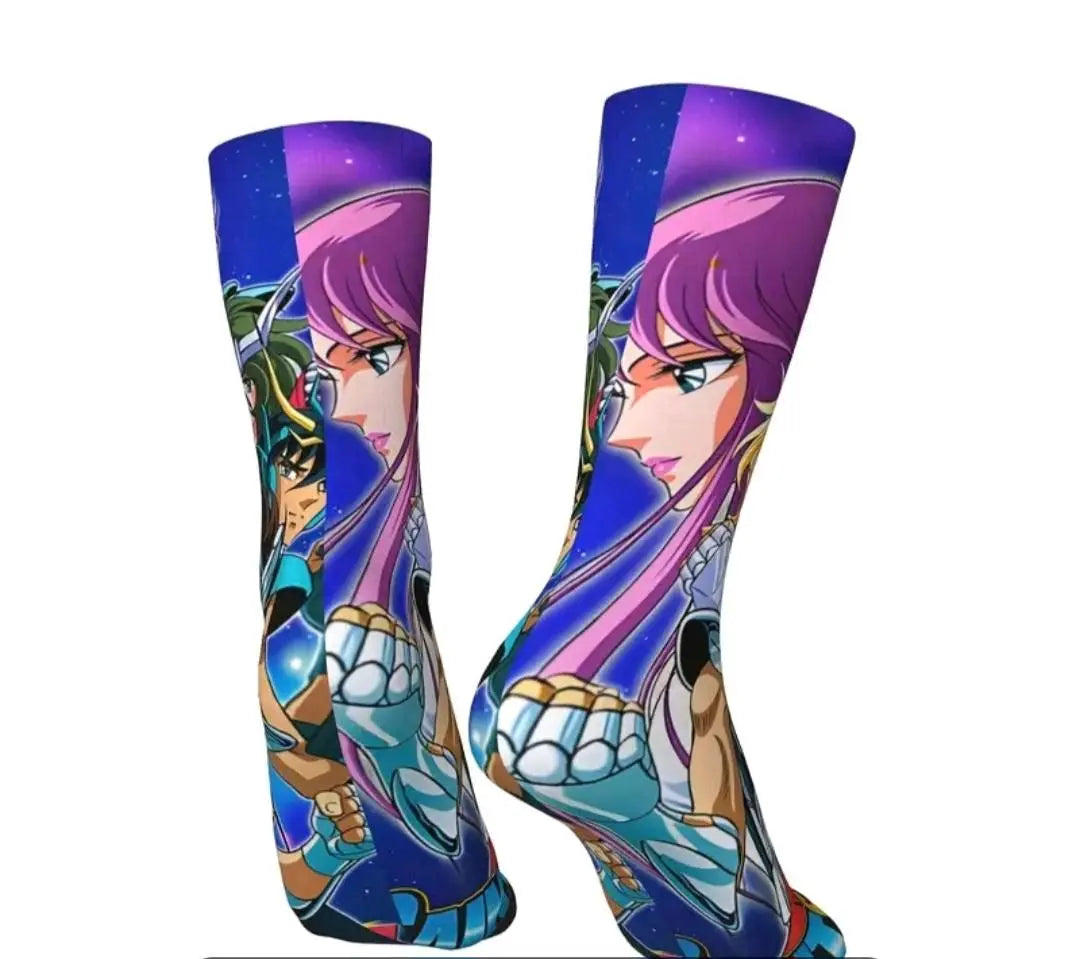 Anime, Cartoon-Heroes Crew Socks Dias Dazzling Discoveries