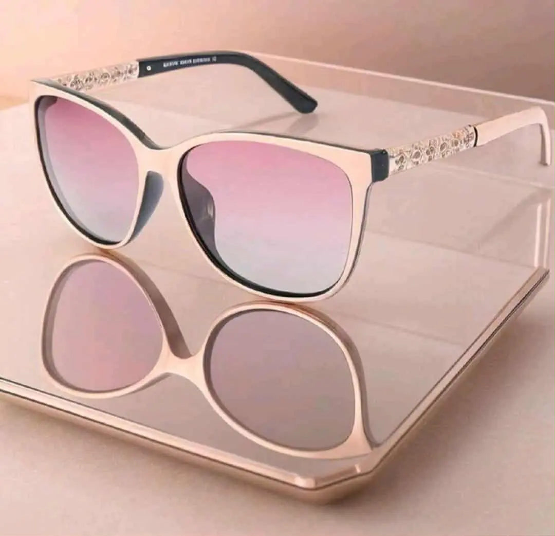 Tortoise Shell pattern Flat Top-unisex. Polarized lens- Sunglasses Dias Dazzling Discoveries