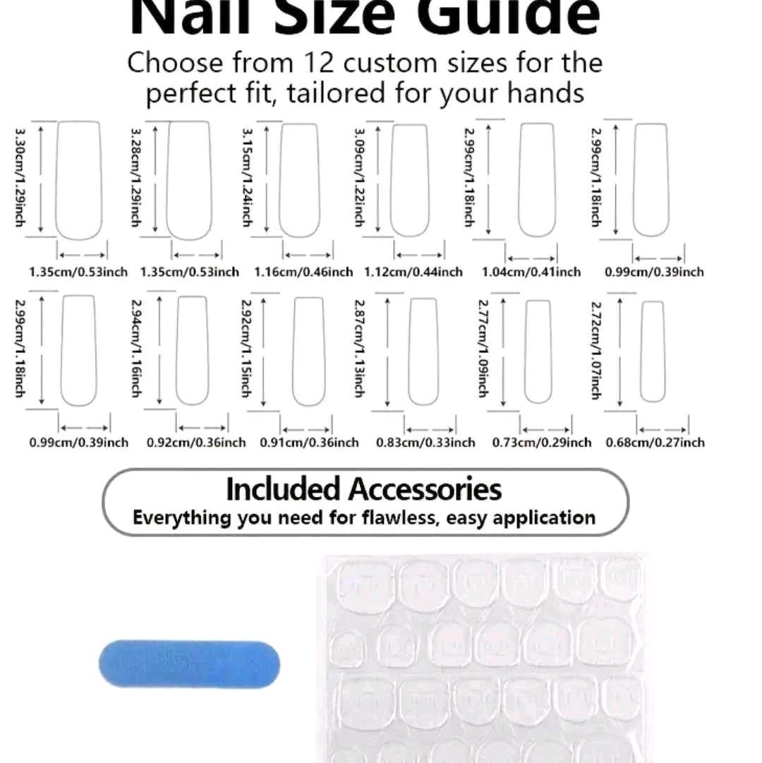 DAZZLE with Dias Dazzling Discoveries: Cartoon Cow Press-On Nails Dias Dazzling Discoveries