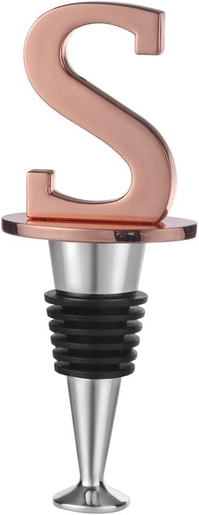 Prosecco Stopper - Personalized Rose Gold Wine Stopper