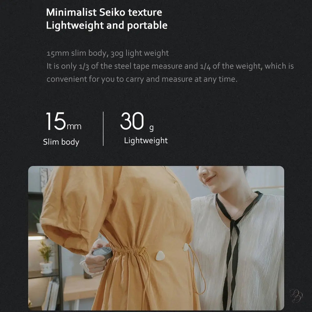 Precision Digital Measuring Ruler – 99m High-Definition Electronic Tape CJ