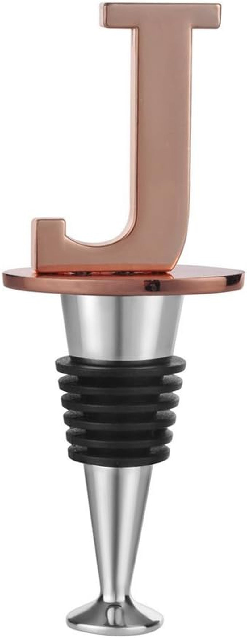 Prosecco Stopper - Personalized Rose Gold Wine Stopper