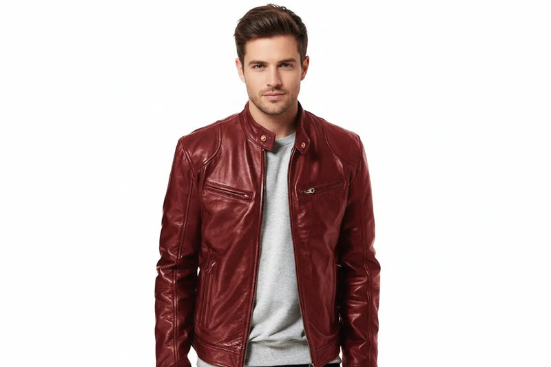 Men's PU Leather Jacket – Confidence in Every Stitch Trendsi