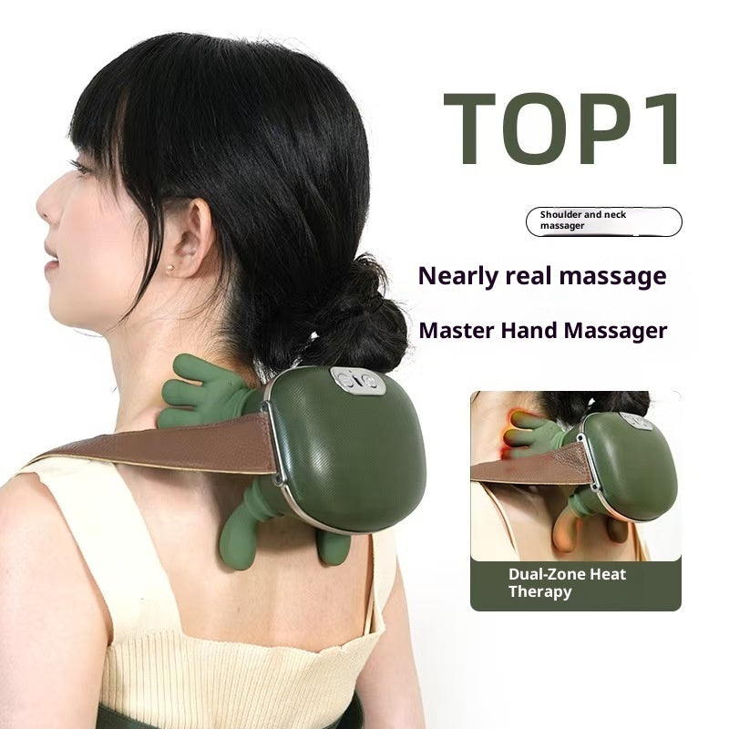 Trapezius Neck & Shoulder Massager Rechargeable Pain Relief CJ