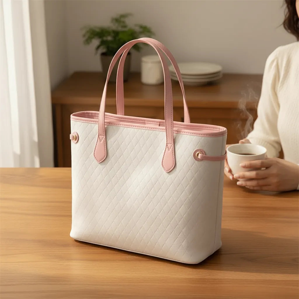 Woven Pattern Tote Bag Woven Pattern Tote Bag
