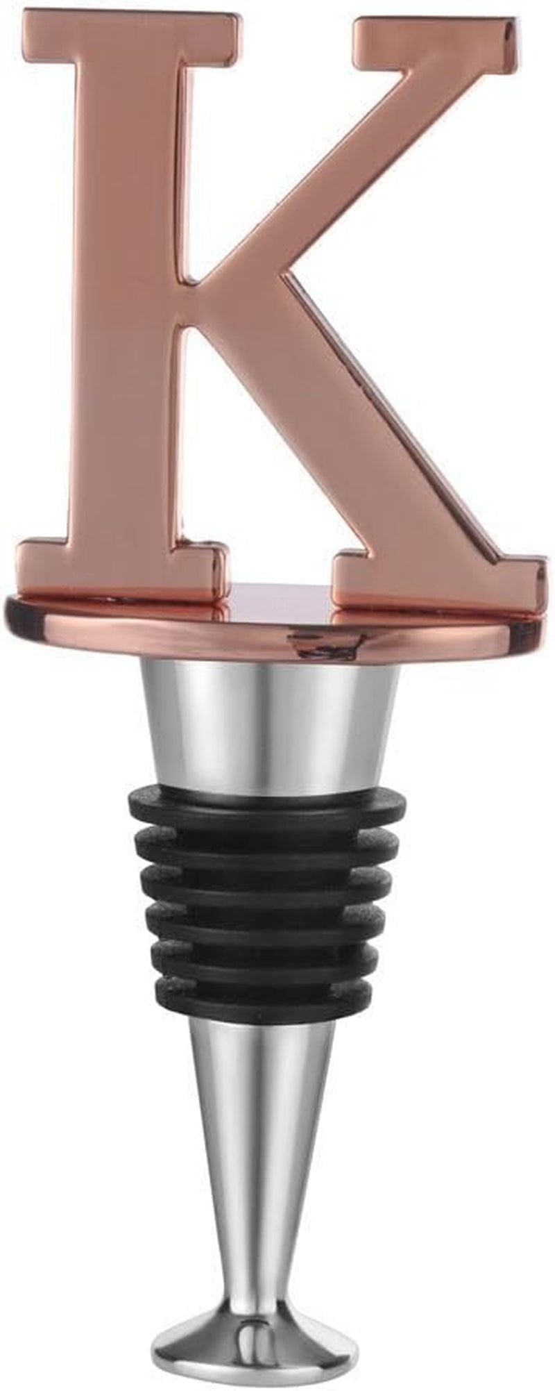 Prosecco Stopper - Personalized Rose Gold Wine Stopper