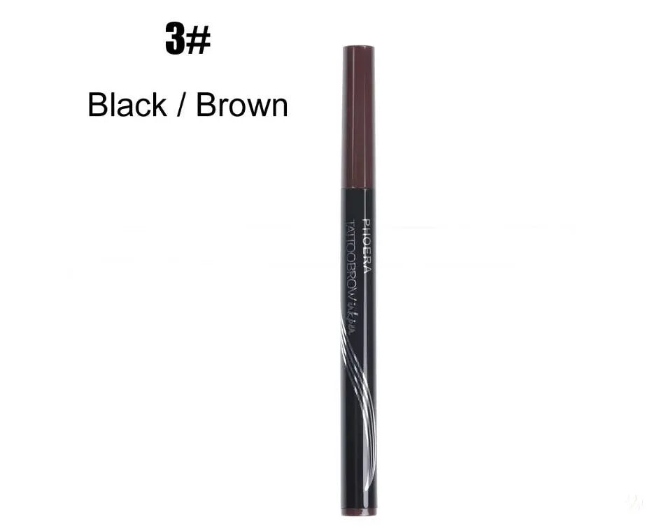 New Long Lasting Ultra-Fine Four-Comb Eyebrow Pencil CJ