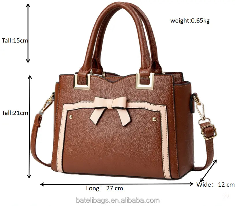Striped Luxury Shoulder Bag CJ