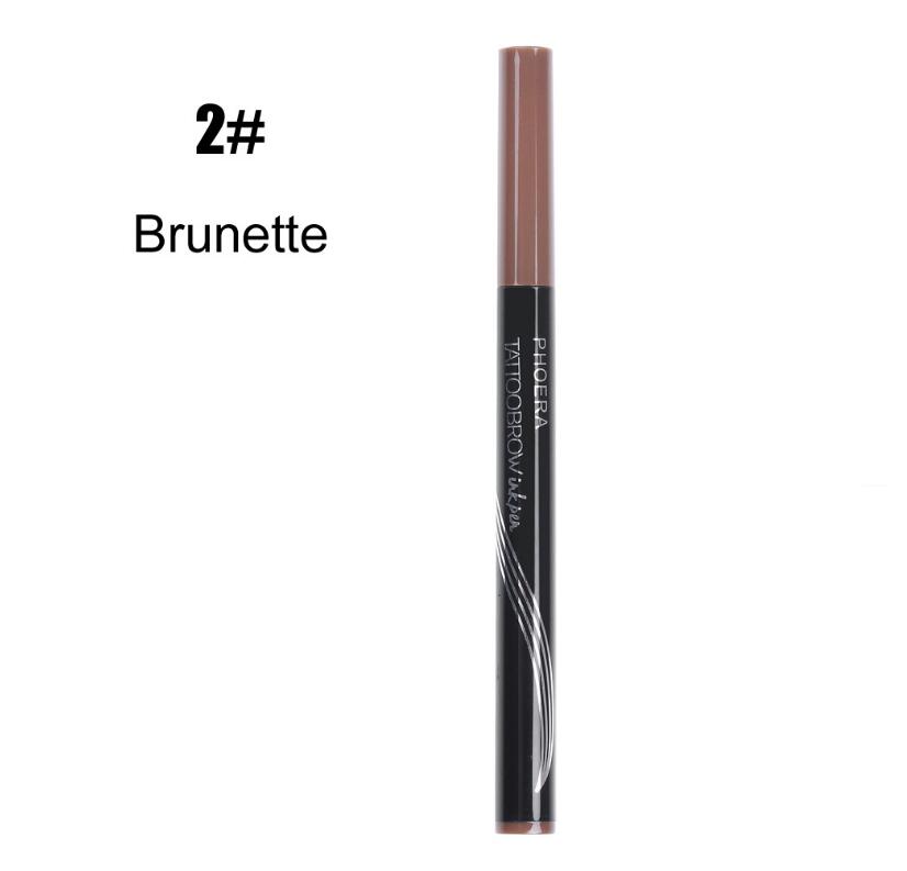New Long Lasting Ultra-Fine Four-Comb Eyebrow Pencil CJ