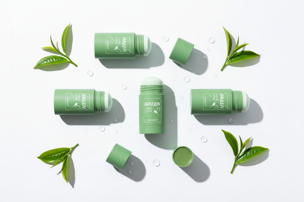 Green Tea Solid Mud Mask Moisturizing Deep CJ