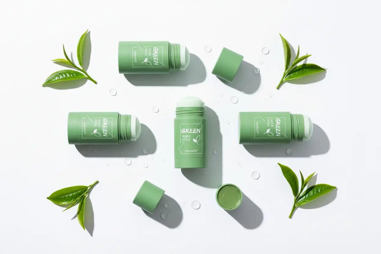 Green Tea Solid Mud Mask Moisturizing Deep CJ