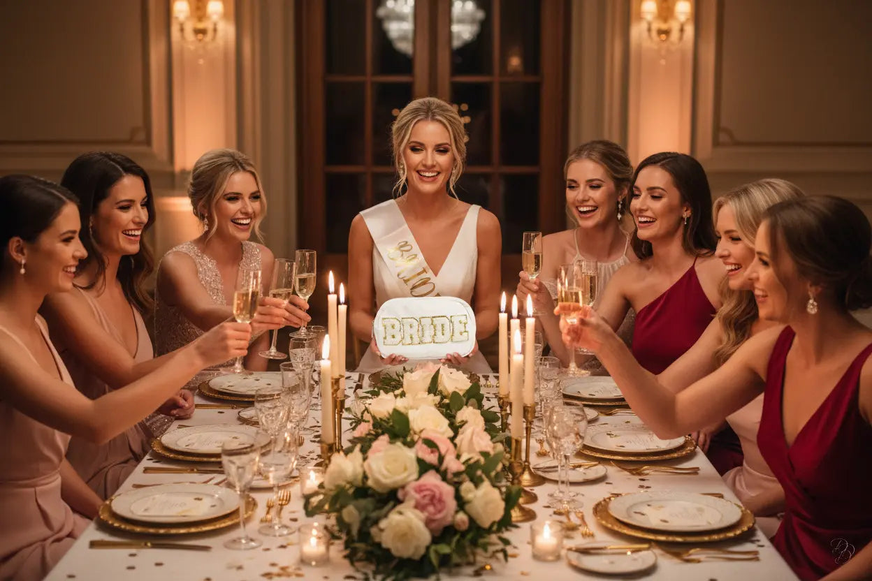 Fame Fuzzy Glitter Bride Crossbody Bag Trendsi