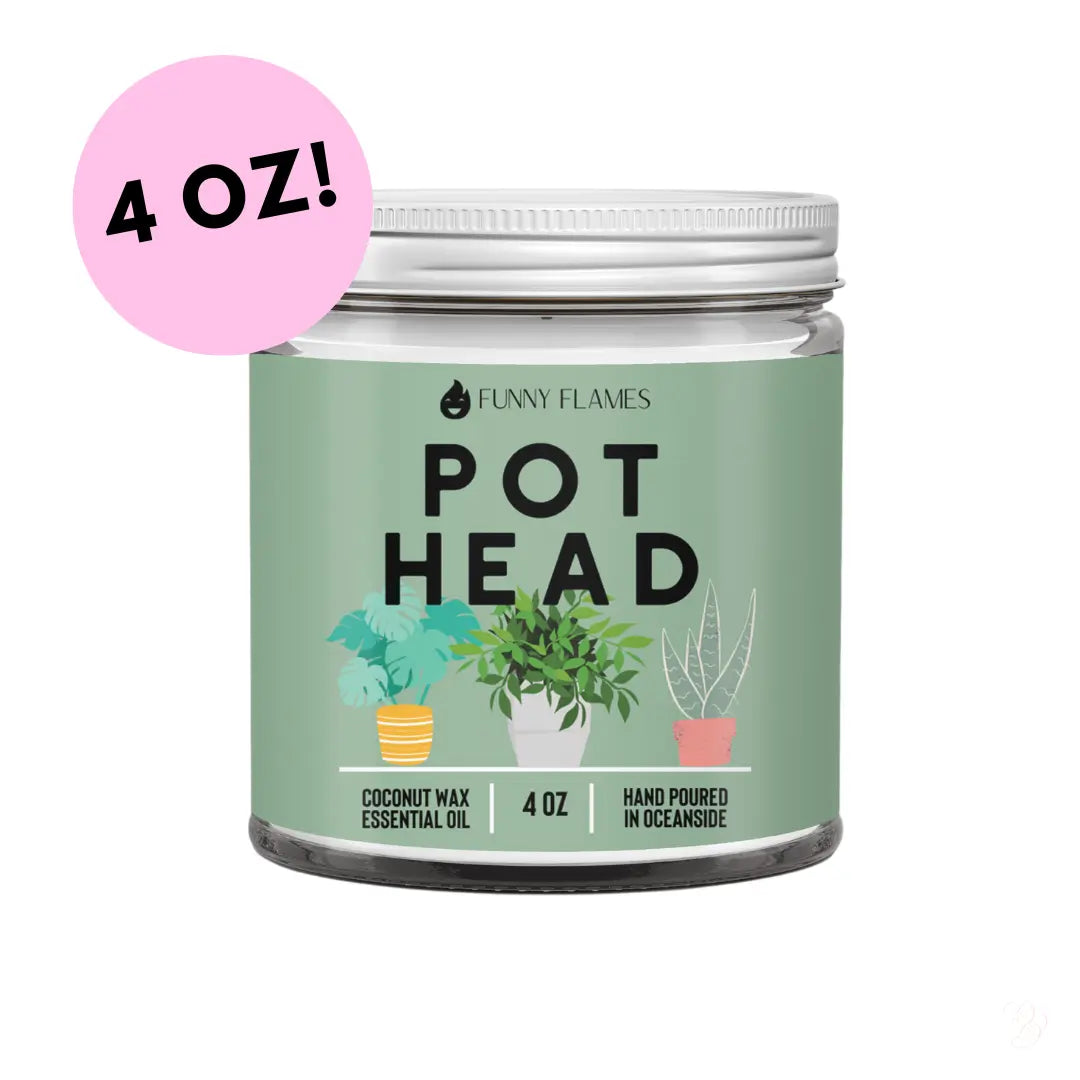 Pot Head DC-Funny Candle Co