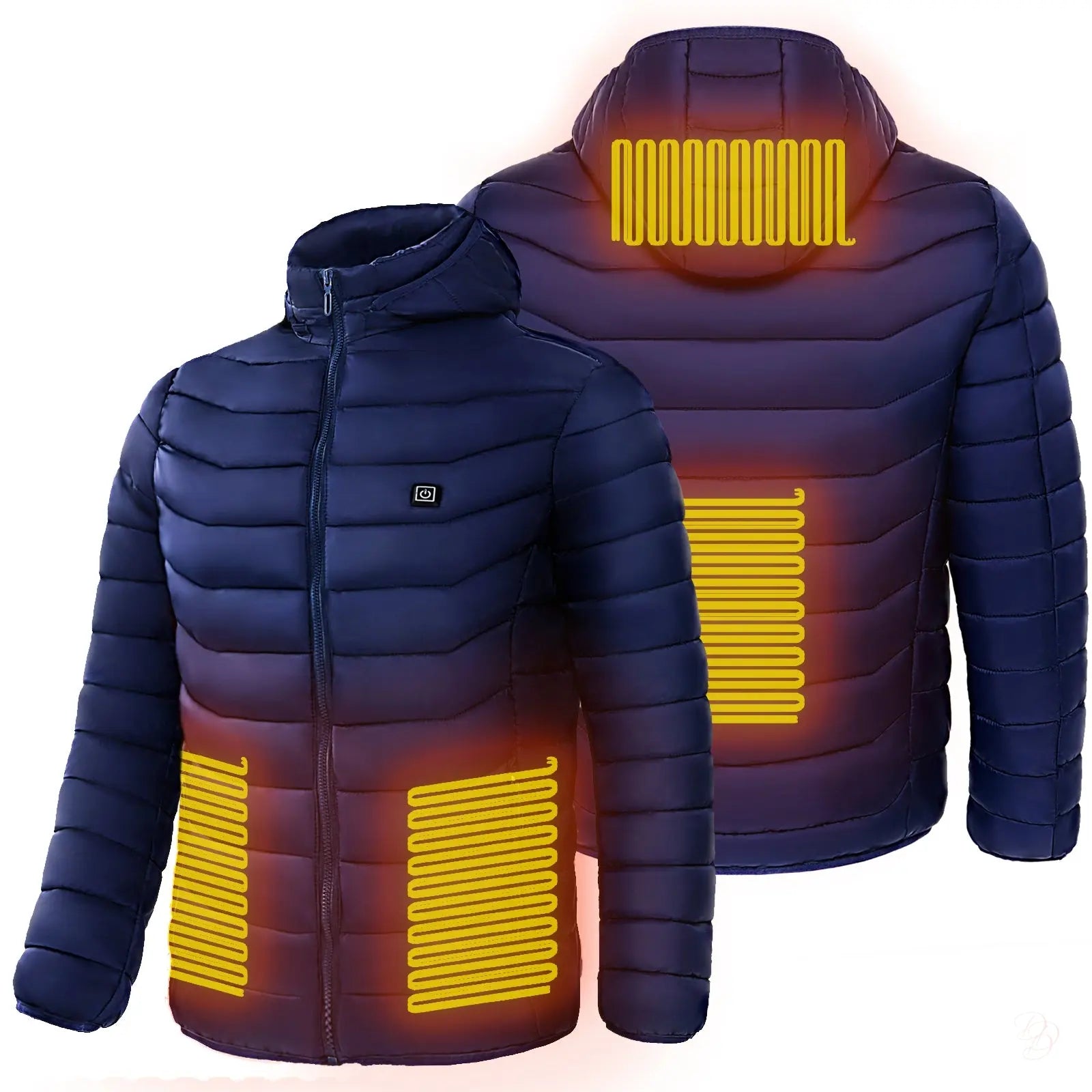 Conquer the Cold: The Heated Jacket with USB Power- Unisex CJ