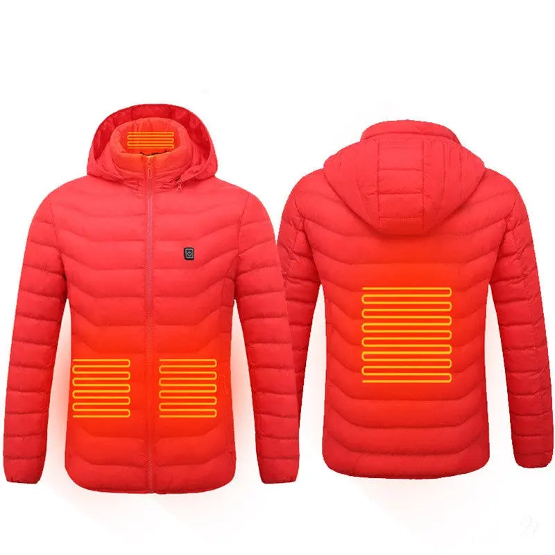 Conquer the Cold: The Heated Jacket with USB Power- Unisex CJ