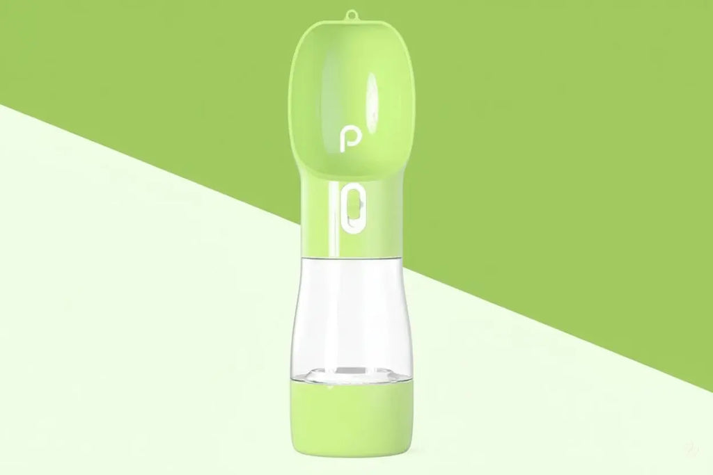 "2-in-1 "No-Mess" Pet Portable Water & Snack Dispenser for Adventures Leak-Proof CJ