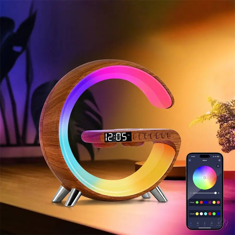 New Intelligent G Shaped LED Lamp Bluetooth-Wireless Atmosphere Lamp CJ