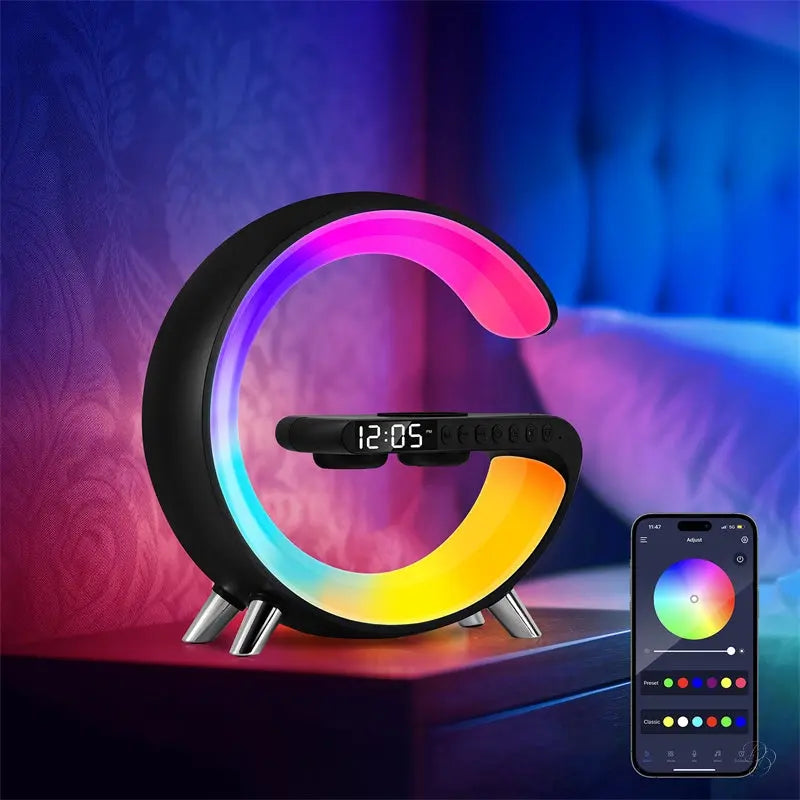 New Intelligent G Shaped LED Lamp Bluetooth-Wireless Atmosphere Lamp CJ