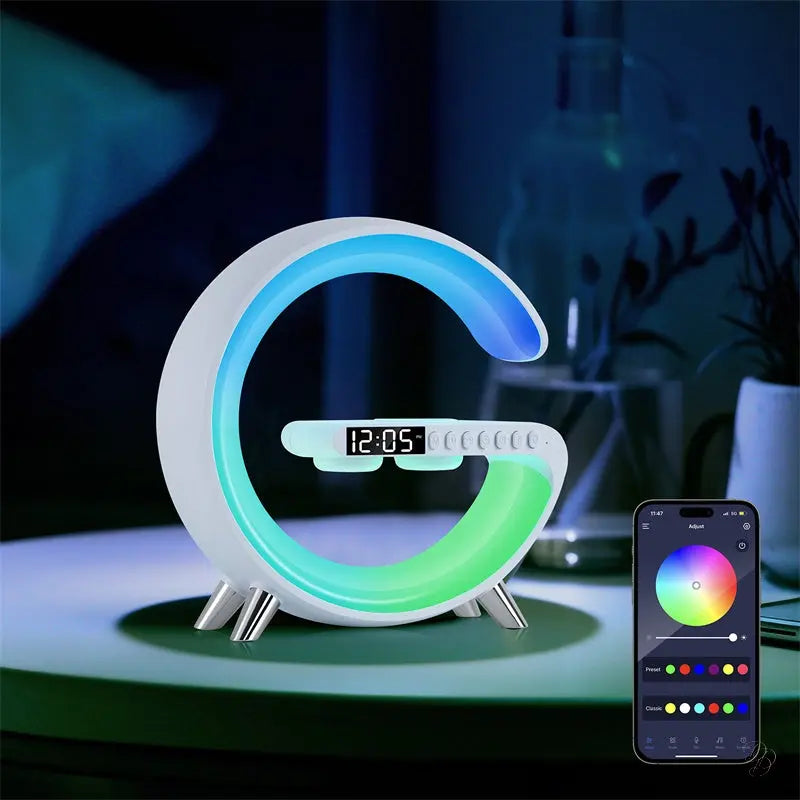 New Intelligent G Shaped LED Lamp Bluetooth-Wireless Atmosphere Lamp CJ