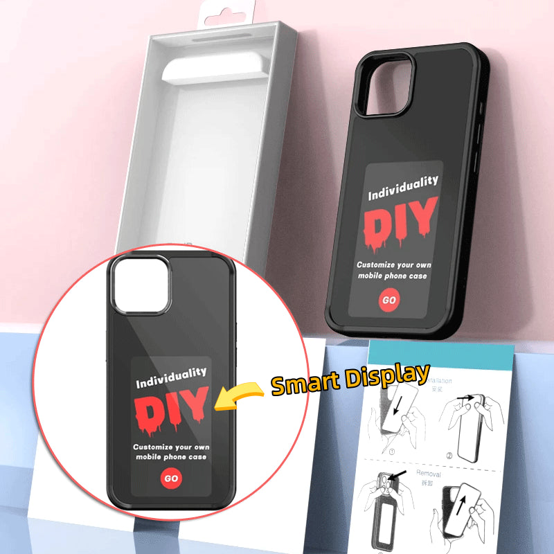 E‑Ink Screen Phone Case (Battery‑Free Personalized Projection Cover)