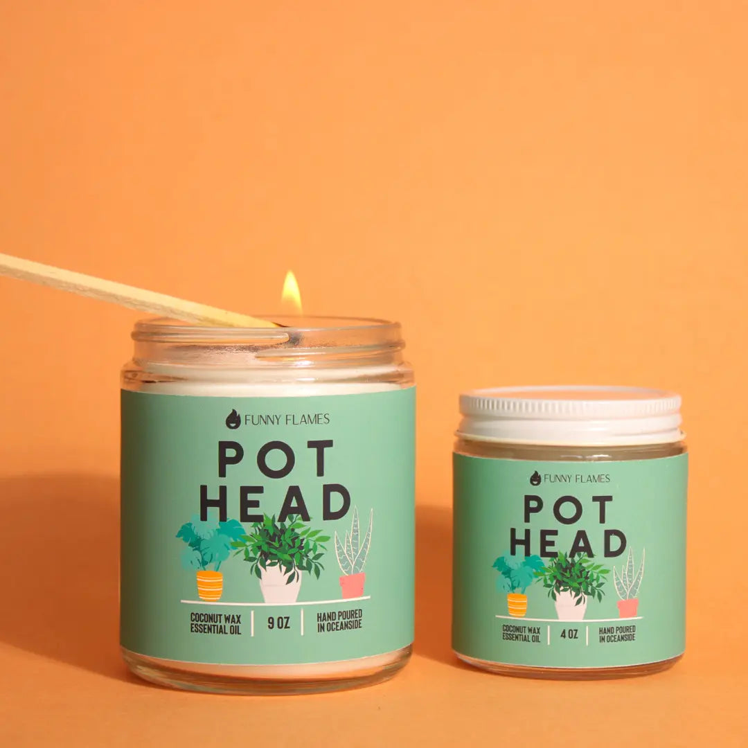 Pot Head DC-Funny Candle Co