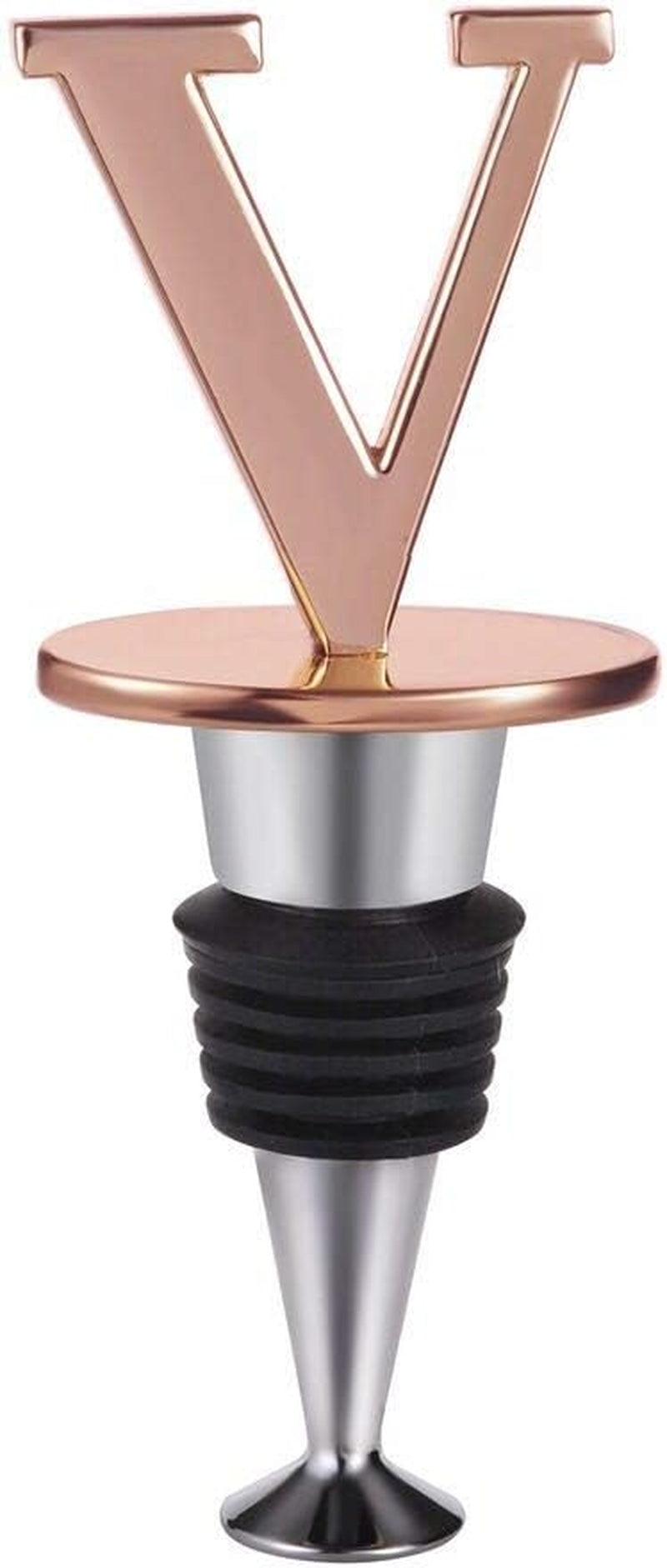 Prosecco Stopper - Personalized Rose Gold Wine Stopper