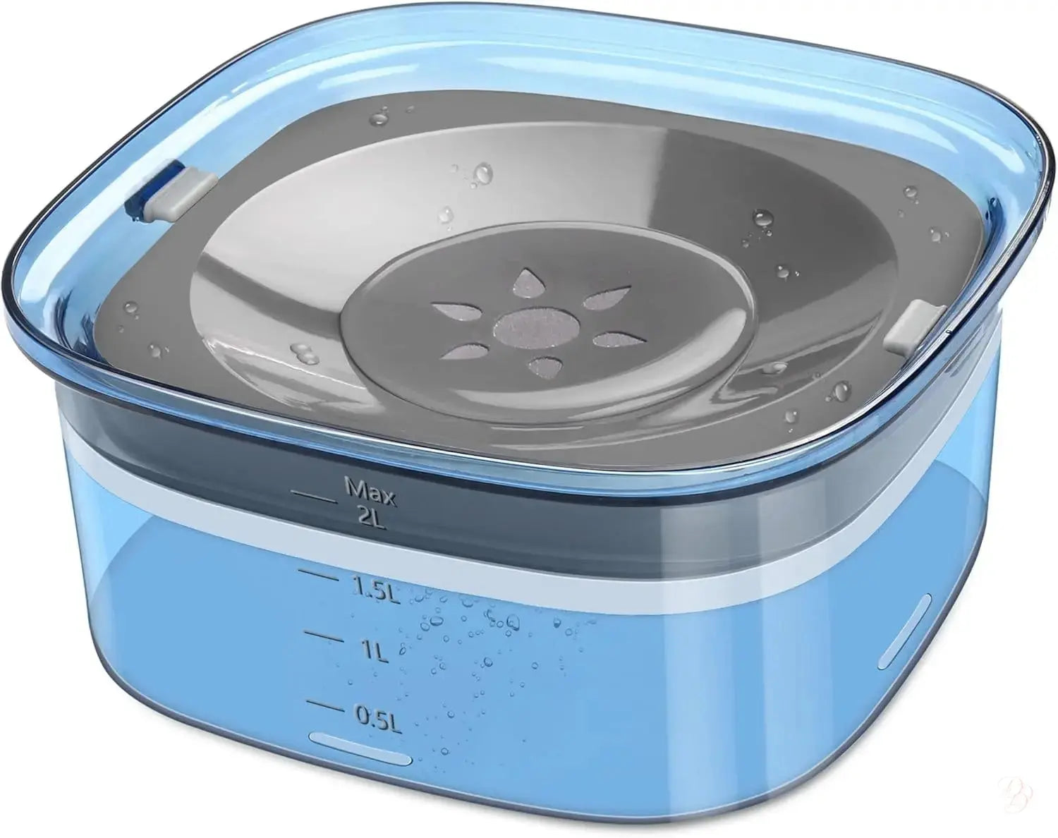 "The Dazzling 2L No-Spill Slow-Feeder: Hydration Made Spotless" CJ