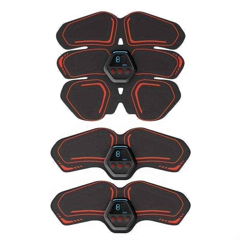 The Dazzling ABS Trainer: EMS Muscle Stimulator with LCD Screen CJ