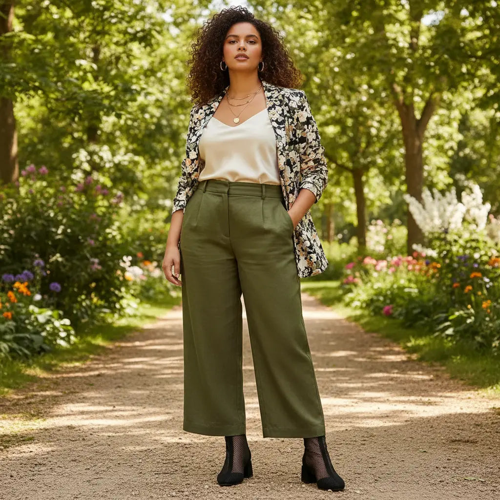 Mesh Block Heel Boots Trendsi