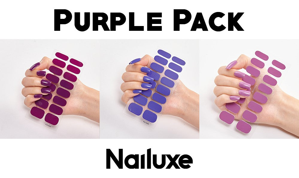 Salon-Quality Shine – Pure Color Nail Wraps CJ