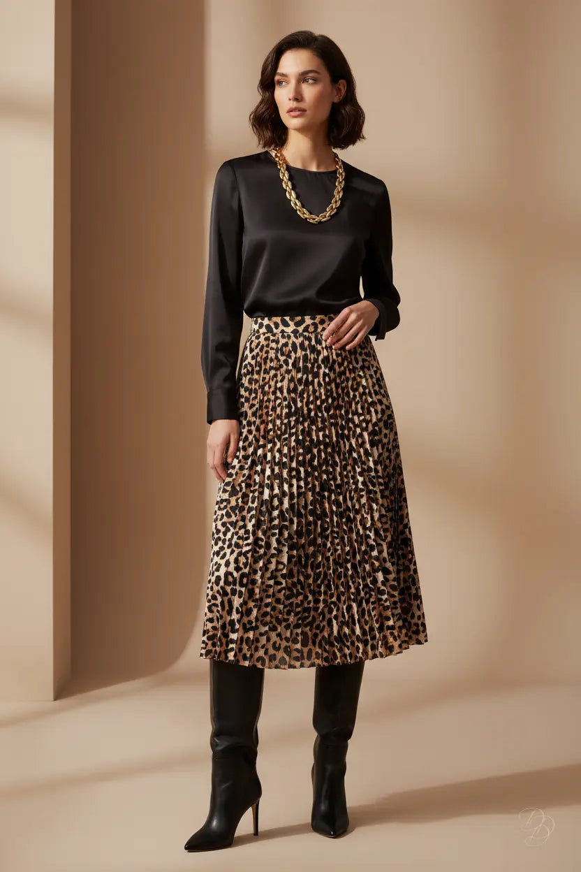 18K Gold-Plated Chunky Necklace Trendsi