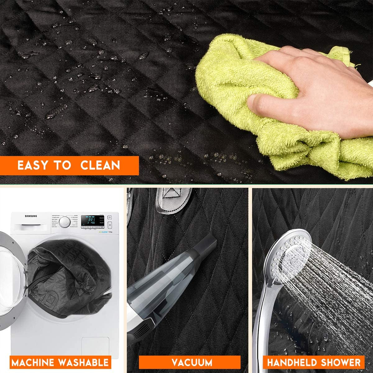 Universal Waterproof Dog Car Seat Cover – Durable, Non-Slip Protection for Pets & kids