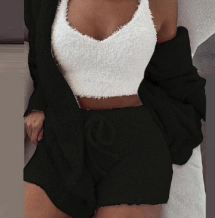 The "Velvet Dream" 3-Piece Lounge & Pajama Set CJ
