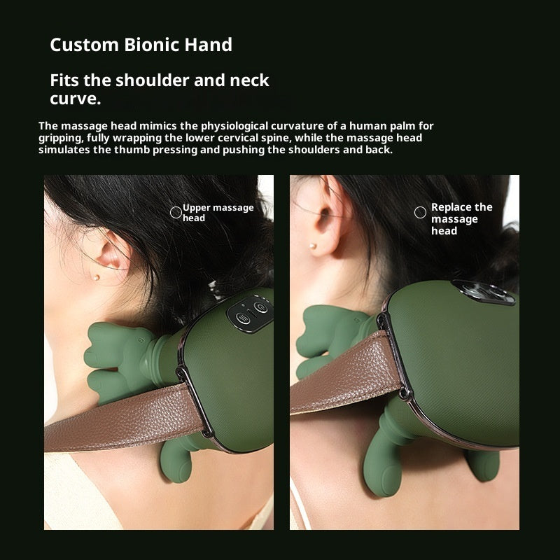 Trapezius Neck & Shoulder Massager Rechargeable Pain Relief CJ